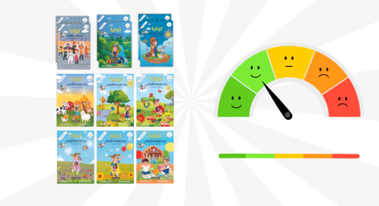 جداول التقييم - اللغة العربية والرياضيات (6)